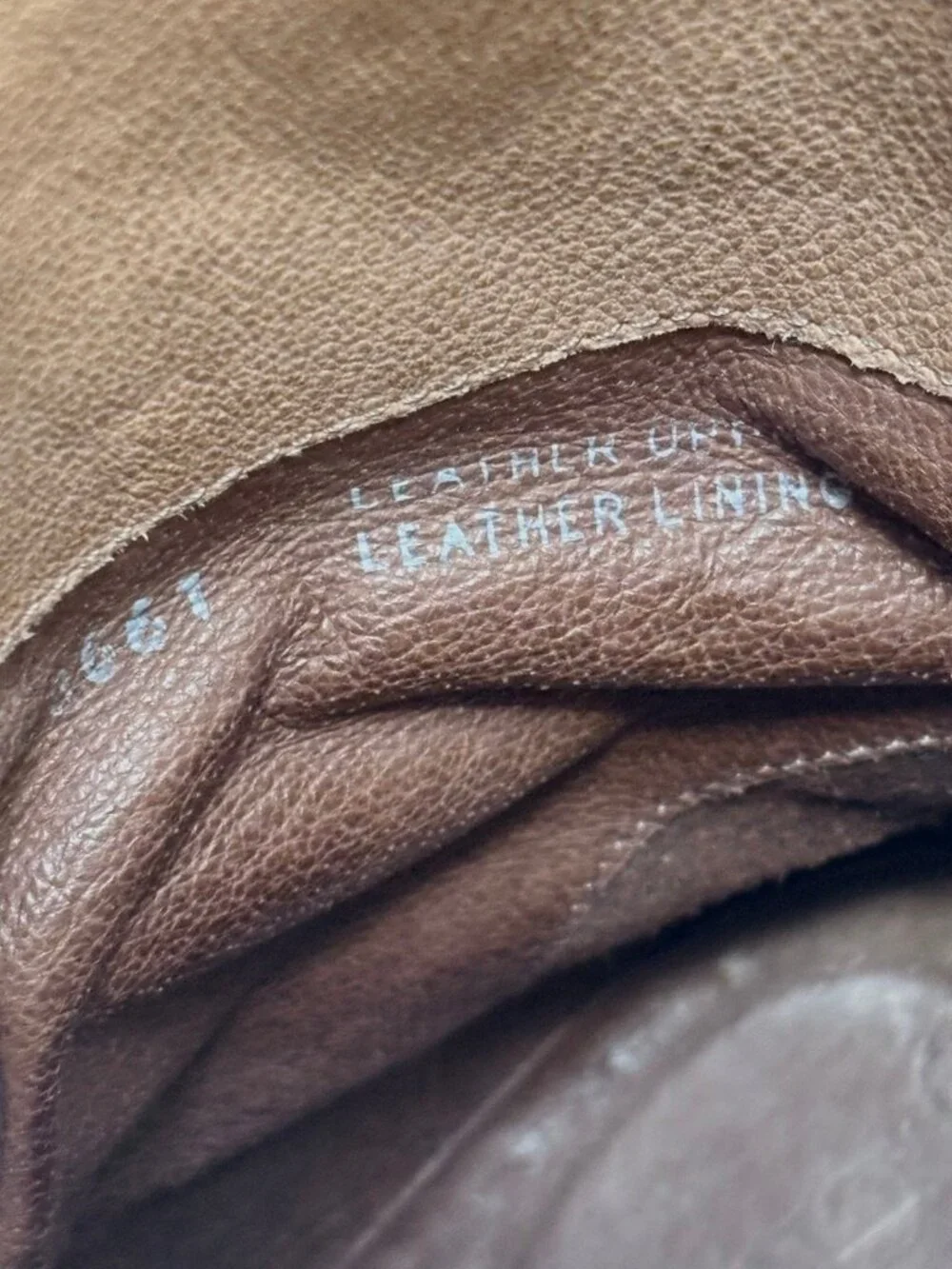 J. Crew Taupe Leather Foldover Heeled Platform Boots, Size 7